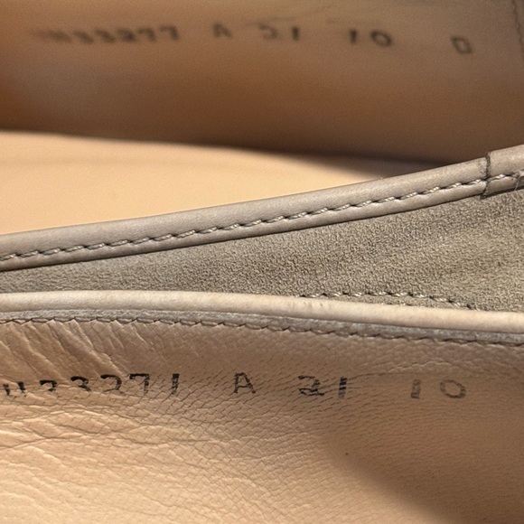Salvatore Ferragamo Men\'s Beige Suede Slip-Ons main image 5
